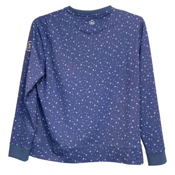 Peter Millar | Long Sleeve UPF 50 Storm Birdie Golf Sweatshirt Size L Activewear - Picture 4 of 10
